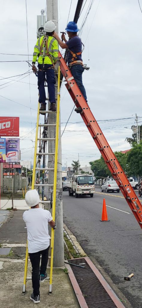 La instalación inició la última semana de junio del 2022.