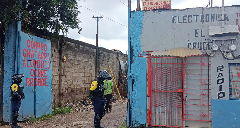 La Policía Municipal de Goicoechea y funcionarios del Departamento de Cobros, Licencias y Patentes mantienen un control permanente sobre el funcionamiento de las chatarreras en el cantón