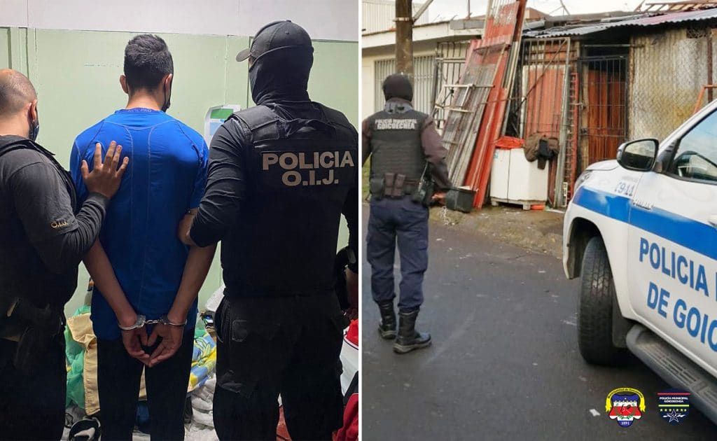 La Policía Municipal de Goicoechea colaboró en allanamientos en los que desarticularon narcobanda en Purral.